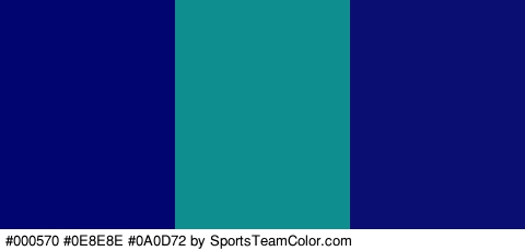 #000570 #0E8E8E #0A0D72 Colors