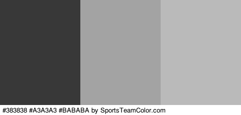 #383838 #A3A3A3 #BABABA Colors