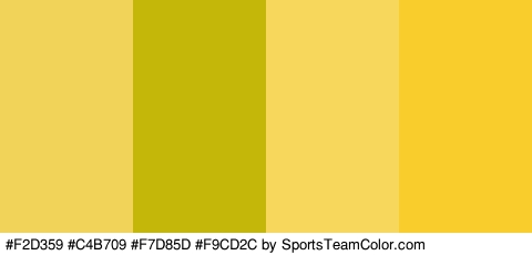 #F2D359 #C4B709 #F7D85D #F9CD2C Colors