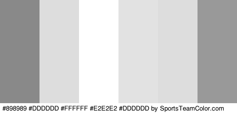 #898989 #DDDDDD #FFFFFF #E2E2E2 #DDDDDD #999999 Colors