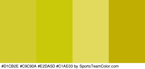 #D1CB2E #C9C90A #E2DA5D #C1AE03 Colors