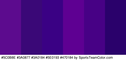 #5C0B8E #3A0877 #3A0184 #5E0193 #470184 #2A006B Colors