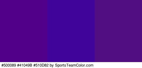 #500089 #41049B #510D82 Colors