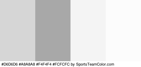 #D6D6D6 #A8A8A8 #F4F4F4 #FCFCFC Colors