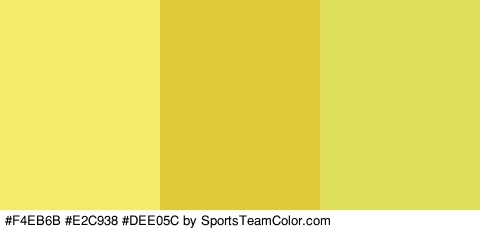 #F4EB6B #E2C938 #DEE05C Colors