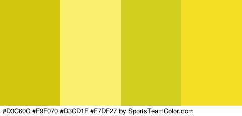 #D3C60C #F9F070 #D3CD1F #F7DF27 Colors