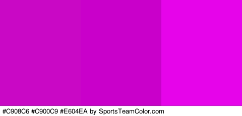 #C908C6 #C900C9 #E604EA Colors