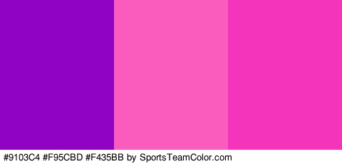 #9103C4 #F95CBD #F435BB Colors