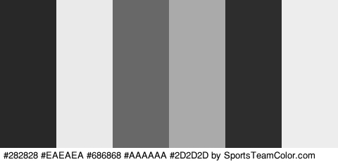 #282828 #EAEAEA #686868 #AAAAAA #2D2D2D #EDEDED Colors