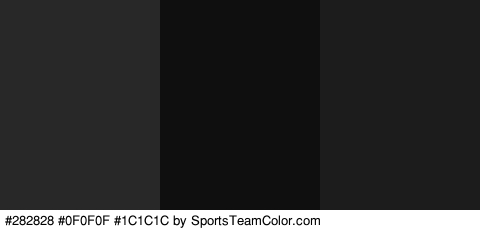 #282828 #0F0F0F #1C1C1C Colors