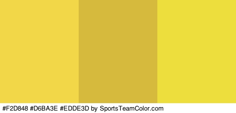 #F2D848 #D6BA3E #EDDE3D Colors