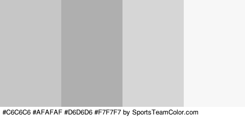 #C6C6C6 #AFAFAF #D6D6D6 #F7F7F7 Colors