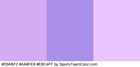 #D3ABF2 #AA8FE8 #EBC4FF Colors