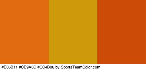 #E06B11 #CE9A0C #CC4B06 Colors