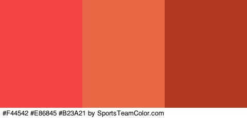 #F44542 #E86845 #B23A21 Colors