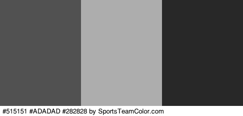 #515151 #ADADAD #282828 Colors