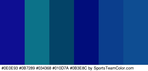 #0E0E93 #0B7289 #034368 #010D7A #0B3E8C #0E4D91 Colors