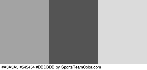 #A3A3A3 #545454 #DBDBDB Colors