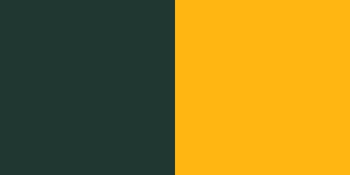 Green Bay Packers Colors